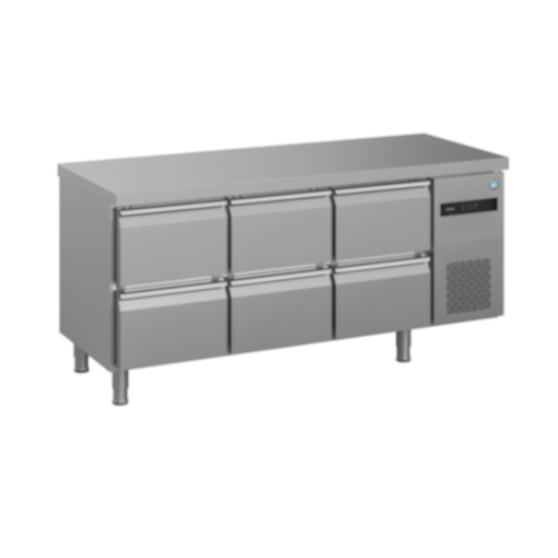 Hoshizaki ADVANCE ACR-180DG-222-RRC-L2 kylbänk med 3 sektioner 889020850