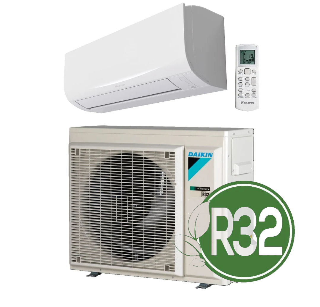DAIKIN Inverter luft/luft värmepump FTXF 25F / RXF 25F R32